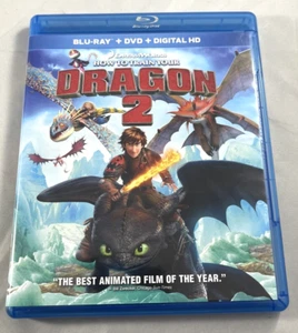 How to Train Your Dragon 2  Blu-ray DVD 2-Disc Set DreamWorks studio - Picture 1 of 5