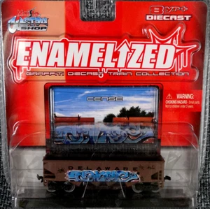 Maisto Custom Shop/Emaillized CENSE Graffiti Diecast Train Box Car 2006 - Bild 1 von 3