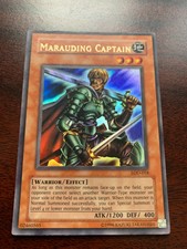 YUGIOH! MARAUDING CAPTAIN - ULTRA RARE UNLIMITED LOD-018 NM+