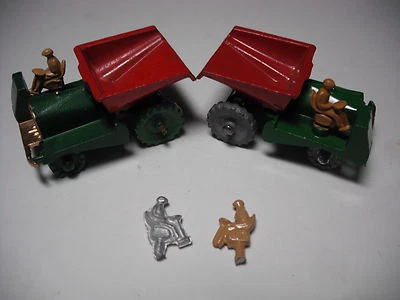 复古火柴盒 No.2A MUIR HILL DUMPER。 仅压铸涂色球杆。 — 第 1/2 张图片