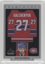 2017-18 SP Game Used Relics Frameworks Alex Galchenyuk #FW-AG