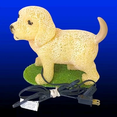 Lámpara de mesa palomitas de plástico fundido con luz nocturna para cachorros de colección luz nocturna para niños Foto 1 de 4