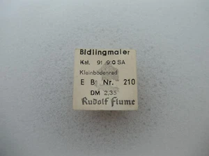 Ruota pianale piccolo per Bifora (Bidlingmaier) 91, 910 SA, terza ruota, parte 210 - Foto 1 di 2