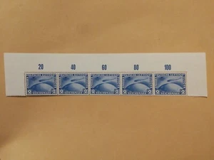 Briefmarken Deutsches Reich Flugpostmarken 1. Südamerika Fahrt 1930 REPRODUKTION - Bild 1 von 3