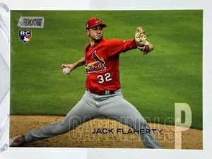 Jack Flaherty RC 2018 Stadium Club Béisbol #101 Novato - Imagen 1 de 2