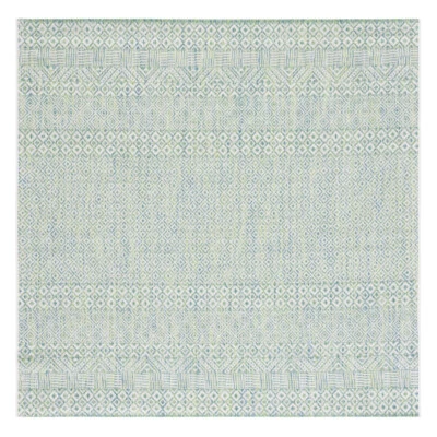 SAFAVIEH Outdoor CY8235-55712 Courtyard Ivory / Green Rug - Image 1 of 4