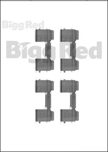 Front Brake Caliper Pad Fitting Kit for Citroen Jumper Fiat Ducato Peugeot Boxer - Picture 1 of 3