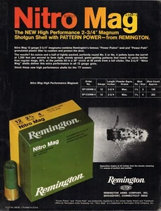1977 Nitro Mag By Remington Print Ad Flyer - Picture 1 of 2