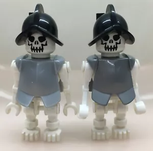 LEGO® - Minifigure Skeleton Skeleton Conquistador Helmet Set 7196 7627 - gen021a 021 - Picture 1 of 6