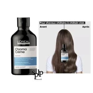 L'Oréal Chroma Shampoo Blau Creme Neutralisierend Von Glanz Orangen 300 ML - Bild 1 von 2
