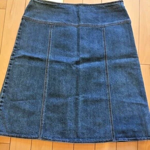 DKNY JEANS KNEE LENGTH SKIRT🌺🌸❤ - Picture 1 of 5