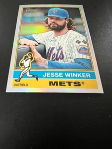 2025 Topps Heritage Chrome Refractor Jesse Winker #468 Short Print (SP) - Picture 1 of 2