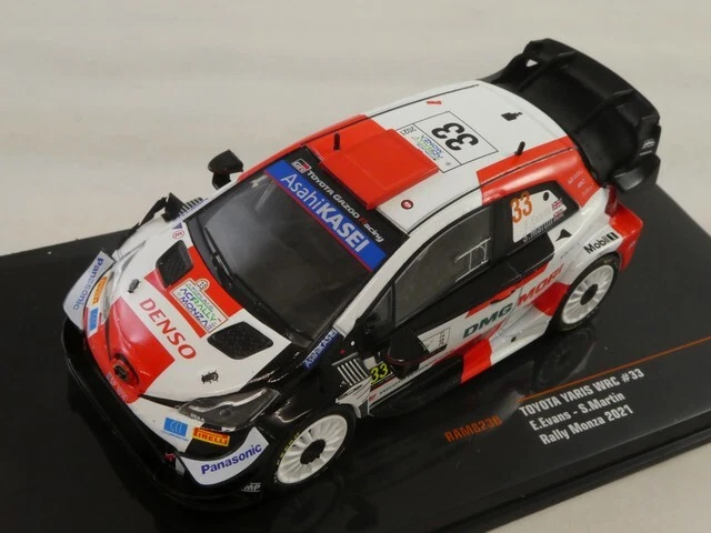 Toyota Yaris WRC Rally WM Monza 2021 - IXO 1/43
