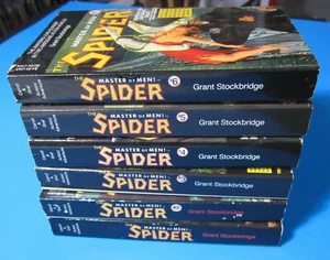 THE SPIDER 1930s Pulp Magazine Carroll & Graf PB (1991-93) Reprints UPick/Choice - Foto 1 di 8