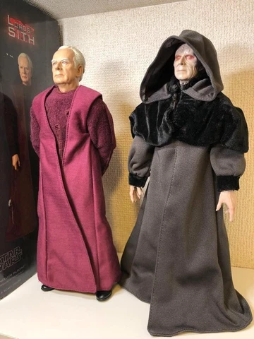 Sideshow Star Wars Palpatine Darth Sidious 12" Figures Lords Of The Sith 2-Packs Cover