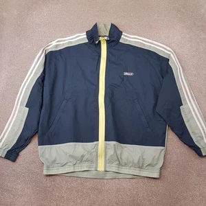 Adidas Herren Jacke Large Blau Windbreaker Firebird SST Trefoil Originals Track - Bild 1 von 9