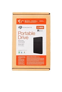 Seagate STGX2000400 2TB USB 3.0 External Hard Drive - Black - Afbeelding 1 van 7