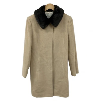 Auth HARRODS - Beige Women's Coat - Image 1 of 4