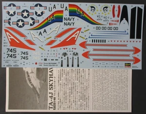 Hasegawa 1/48 Scale TA-4J Skyhawk - Decals from Kit No. 07243 - Picture 1 of 1
