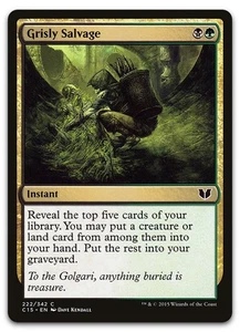 Grisly Salvage #222 (NM) Commander 2015 C15 Magic MTG - Picture 1 of 2