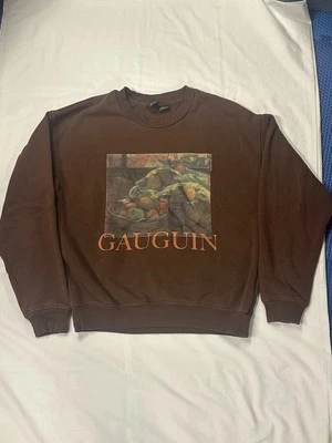 Paul Gauguin Sweatshirt Adult XS Brown Urban Outfitters National Gallery - Image 1 of 3