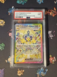 Pokémon Cards Galvantula ex 168/142 Illustration Rare Stellar Crown - PSA 9 MINT - Picture 1 of 3
