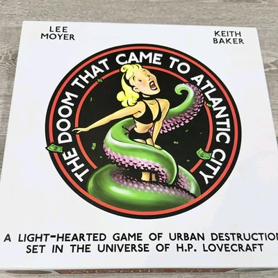 Cryptozoic Juego de Mesa The Doom That Came to Atlantic City 100% Completo Lovecraft Foto 1 de 4