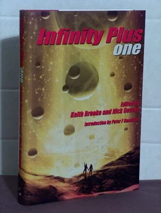 1st, signed by 18, Infinity Plus One ed by Keith Brooke, bk 408 of 500 HB copies - Picture 1 of 5