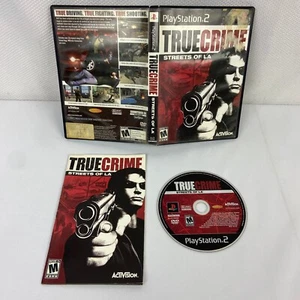 True Crime: Streets of LA (Sony PlayStation 2, 2003, PS2) Complete CIB - TESTED - Picture 1 of 5