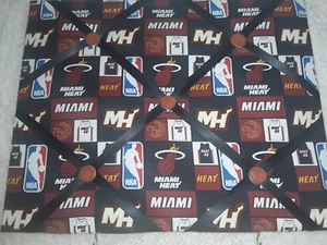 Miami Heat NBA Basketball Themed Memory Board with Matching Accent Buttons - Picture 1 of 2