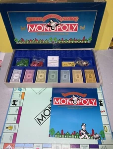 Vintage 1995 Parker Brothers MONOPOLY Deluxe Edition Board Game 100% Complete - Picture 1 of 4
