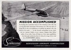 DREI Schweizer Segelflugzeug Werbung 5/2/2025t - Bild 1 von 3