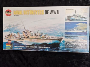Airfix 05204 Naval Destroyers of WW11 1/600 scale model kit Ships - Picture 1 of 3