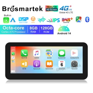 12.3" 128GB Android 14 Autoradio CarPlay Für Mercedes-Benz GLA/G/A/CLA W176 X156 - Bild 1 von 13