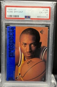 1996 SP KOBE BRYANT #134 PSA 6 - Picture 1 of 2