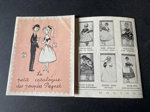 Rare ancien catalogue des Poupées Peynet Technigom Montrouge TBE - Picture 1 of 7