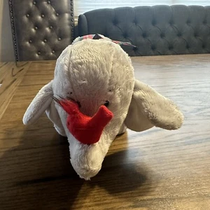 Ganz Elefant und Freund Disney Weihnachten roter Vogel karierte Schleife HX11511 kein Code 12 Zoll - Bild 1 von 10