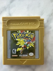 Pokemon Gold Version Nintendo Game Boy 2000 Authentic - Stored In Case - Picture 1 of 3