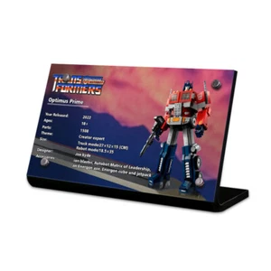 Soporte de placa de exhibición para LEGO 10302 Prime, MP211 - Imagen 1 de 3