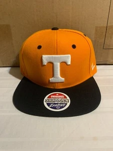 Tennessee Volunteers NCAA Zephyr Orange Two Tone Captain Snapback Hat New - Picture 1 of 5