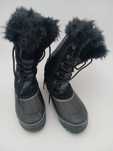 Khombu Ellie Stiefel für Damen, Größe 8 – schwarz - Bild 1 von 6