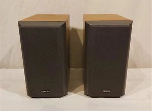 2x "DENON" "QUALTIY SPEAKERS" "NIPPON COLUMBIA" "100 Watts" Very Good Condition - Picture 1 of 7