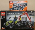 Lego Technic 8049 Traktor mit Forstkran mit OVP 100% komplett + Powerfunctions