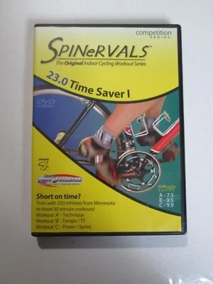 Spinervals 23.0 Time Saver I DVD Original Indoor Cycling Workout Series Spinning - Image 1 of 4