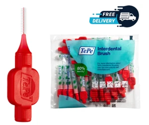 TePe Original Interdental Brushes - Red 0.5mm (Pack of 25) – Gentle Cleaning - Picture 1 of 7