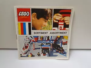 LEGO System booklet sortiment 50's 60's alt vintage 60er 1:87 rare train classic - Bild 1 von 5