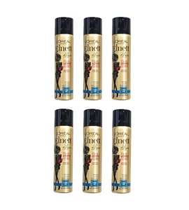 Loreal Paris/Elnett "Deluxe" Limited Edition Haarspray "Reisegröße" 6x75ml - Bild 1 von 1