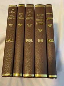 LOT x 5 Home Missions Free Will Baptist Heritage Series Hardbacks - Picture 1 of 11