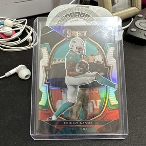 2022 Select Erik Ezukanma Black And Red Prizm Die-Cut #95 Rc Miami Dolphins🔥🔥