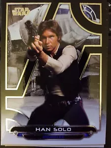 2017 Star Wars Galactic Files Reborn #ANH-15 Han Solo come nuovo - Foto 1 di 1
